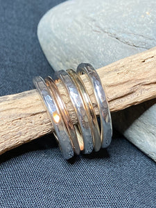 Stacking Rings. Sterling Silver or gold to your exact design and specification